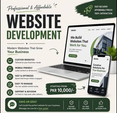 Affordable Website Developer | Business Websites