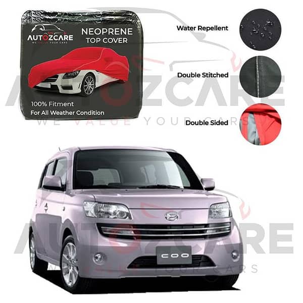 Daihatsu Coo Neoprene Top Cover - Model 2006-2012