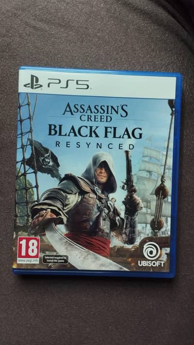 Assassins Creed Black Flag Resynced PS5 Disc