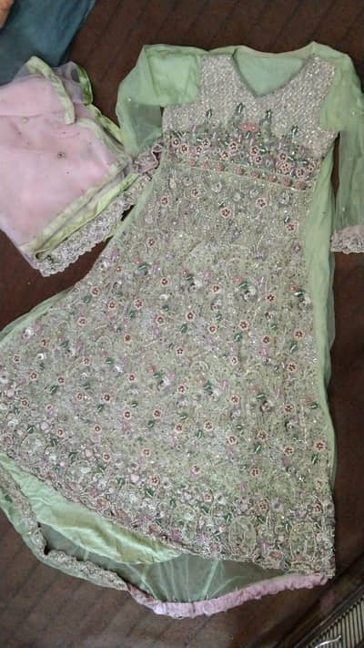 Walima Heavy embroidered maxi for sale