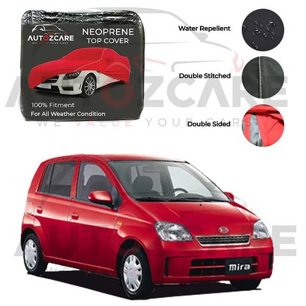 Daihatsu Mira Neoprene Car Top Cover - Model 2002-2006