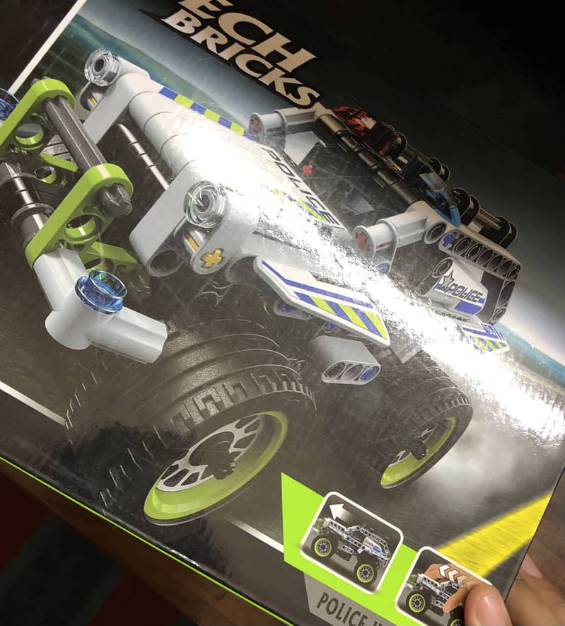 Lepin police interceptor technic pullback 4