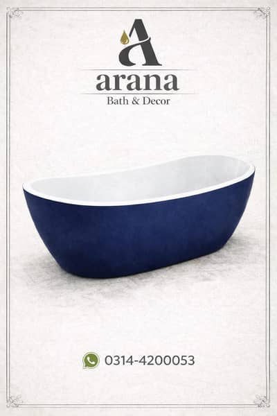 New Bathroom Bath Tub | Acrylic Jacuzzi Style Tub | Affordable Price