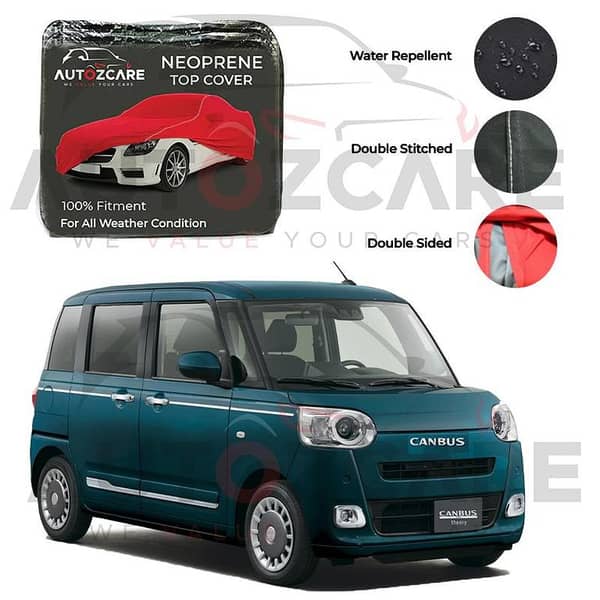Daihatsu Mira Canbus G Neoprene Car Top Cover - Model 2022-2026