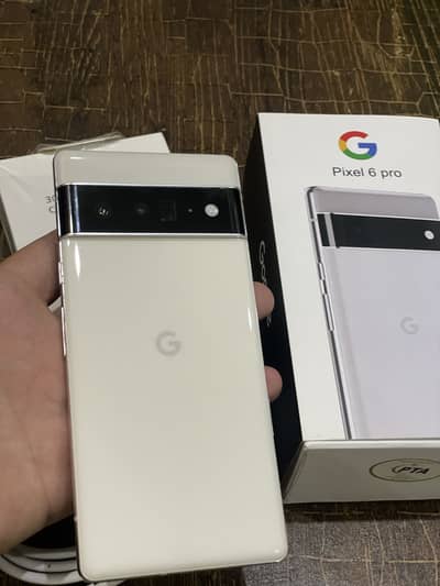 Google Pixel 6 Pro official pta with box charger