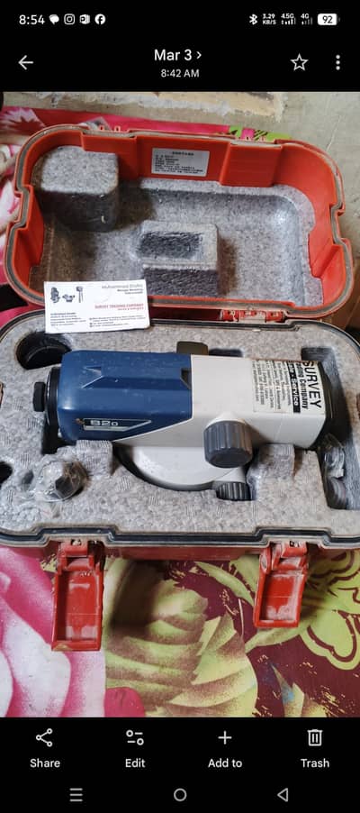 Sokkisha B20 Auto Level for Sale - Complete Box Packaging