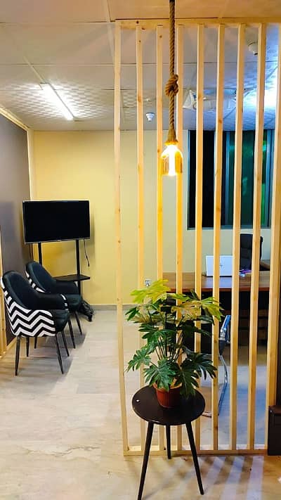 Furnished Office for Rent in Gulberg Main Baulevard, Lahore | 1200 Sqft Office | IT Office | Ideal for Call Center | Software House | Company Office | Visa Consultancy | Study Abroad Office