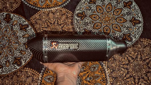 Akrapovic Exhaust With Pipe