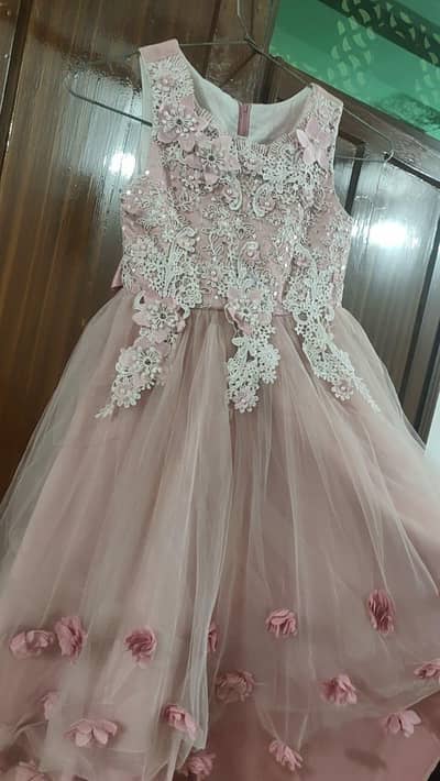 tail frock with duppta