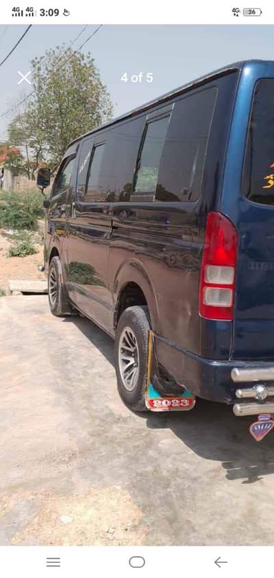 toyota Hiace van Dom 2007 /13 puri genion