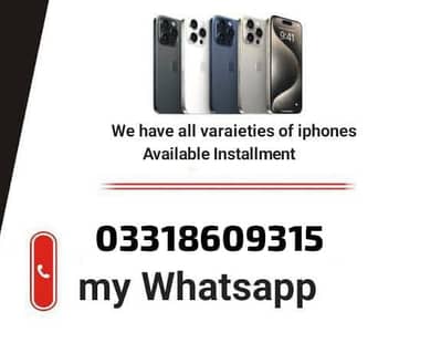 i Phone 8plus, 11,12,13,14,15 pro max on instalment Whatsap