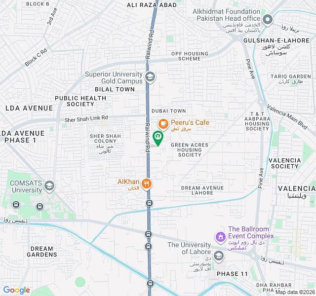 34 Marla Plot On Main Raiwind Road 0