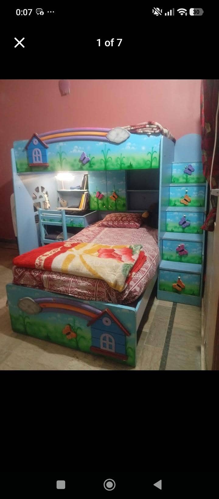 bunk bed ,kids bed 0