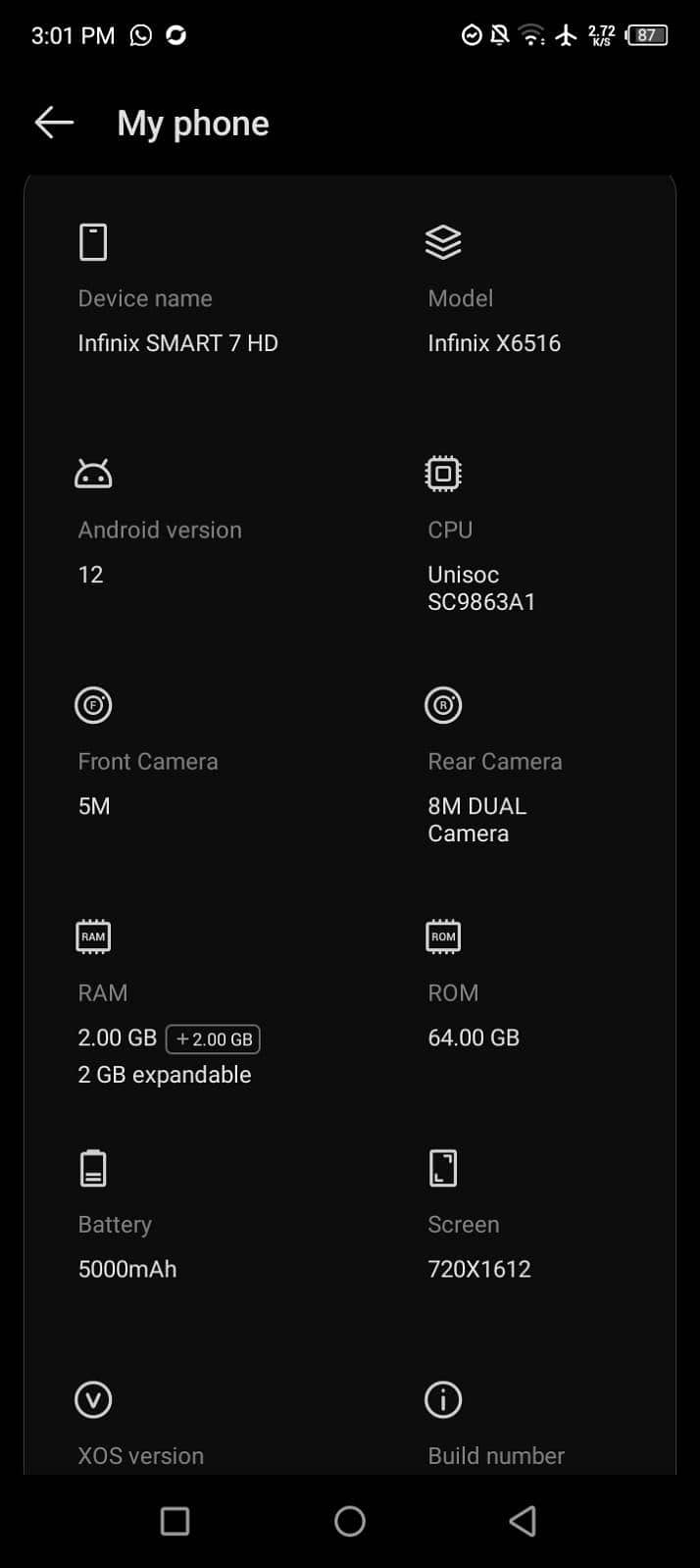 Infinix Smart 7 6