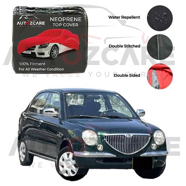Daihatsu Opti Neoprene Car Top Cover - Model 1998-2002
