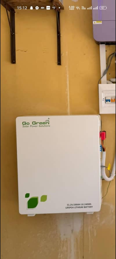 10 KW Go Green Lithium ion battery