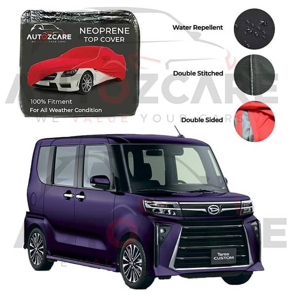 Daihatsu Tanto Neoprene Car Top Cover - Model 2019-2026
