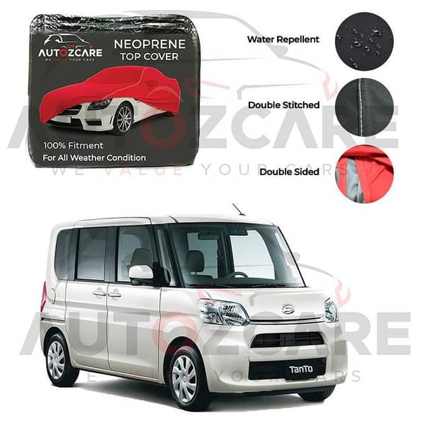 Daihatsu Tanto Neoprene Car Top Cover - Model 2016-2022