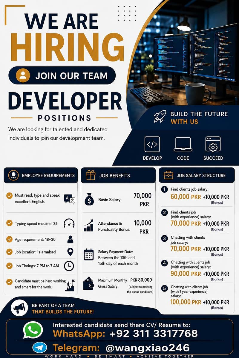 Hiring developers 0