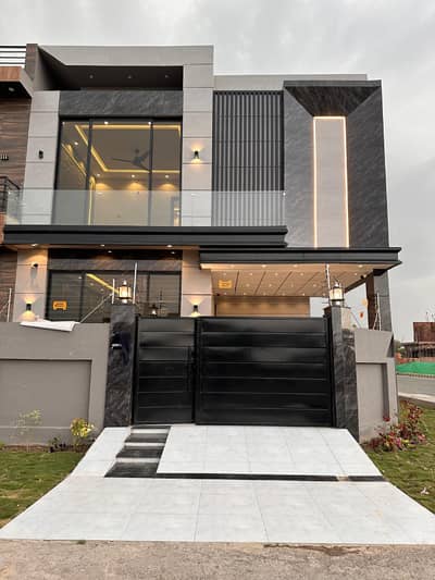 "Brand New 5 Marla Architectural Masterpiece | Wood + Glass + Black Facade | Limited"