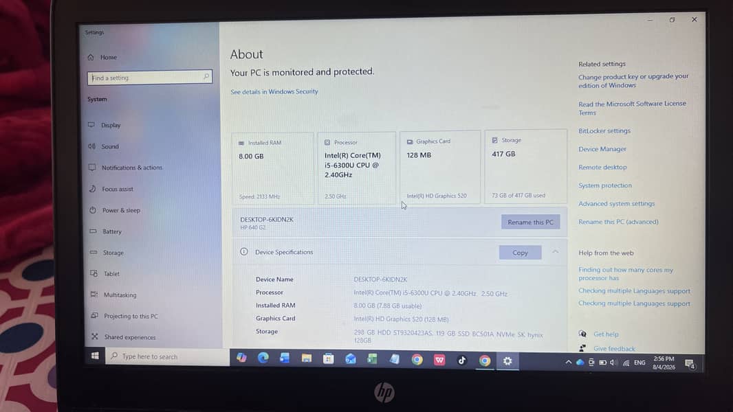 Hp laptop 5