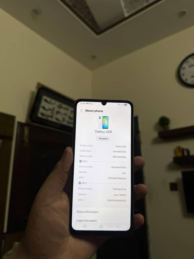 Samsung Mobile A06 4