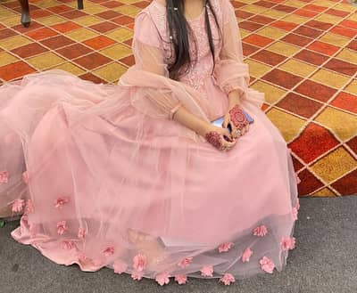 Baby pink full tail Maxi