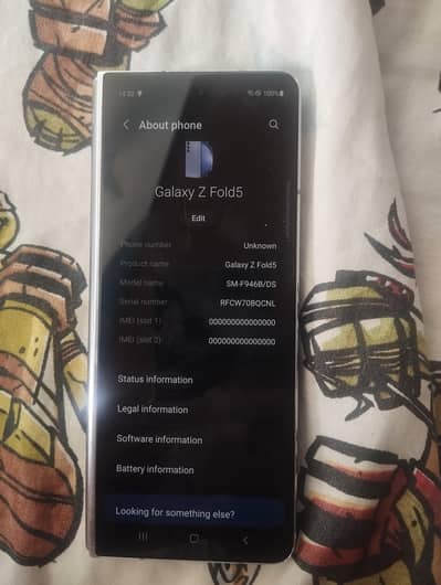 Samsung Mobile Z Fold 5