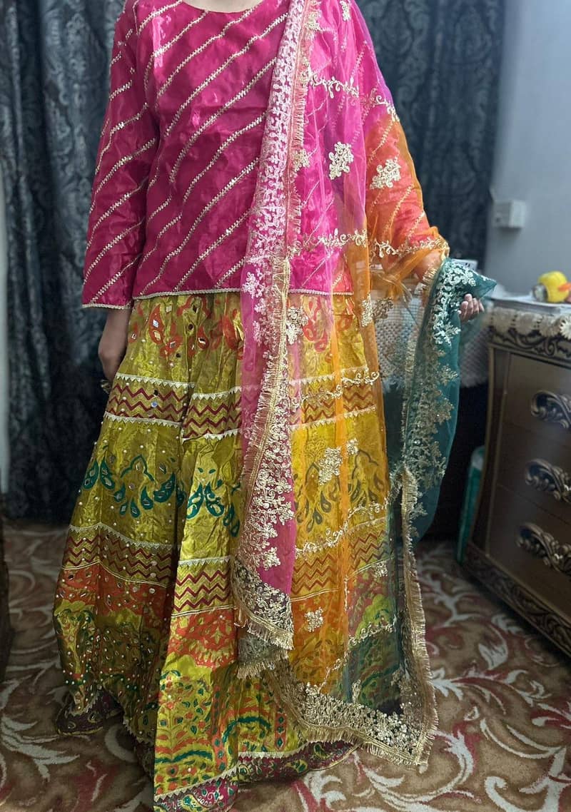 Mehandi Lengha 1
