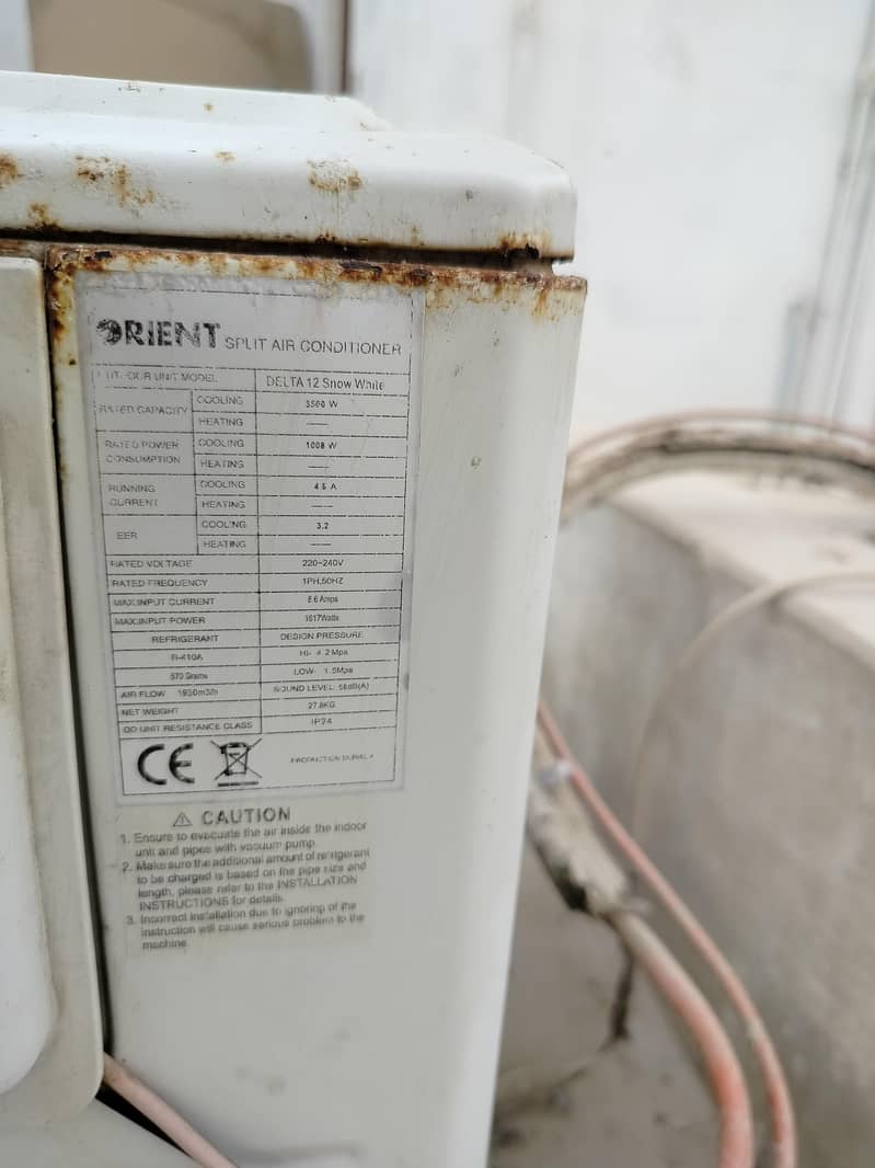 Orient 1-Ton Split AC 10