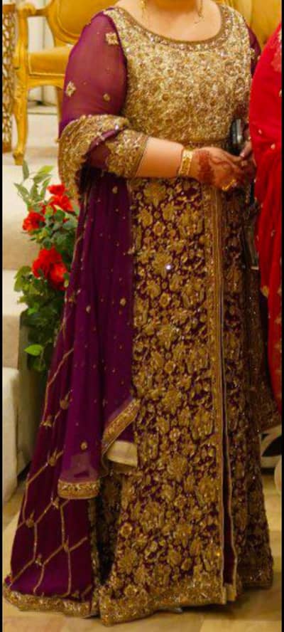bridal frock