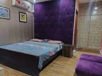 One Bedroom Fully Furnished Flat Available For Sale In Block H-3 Johar Town Lahore
