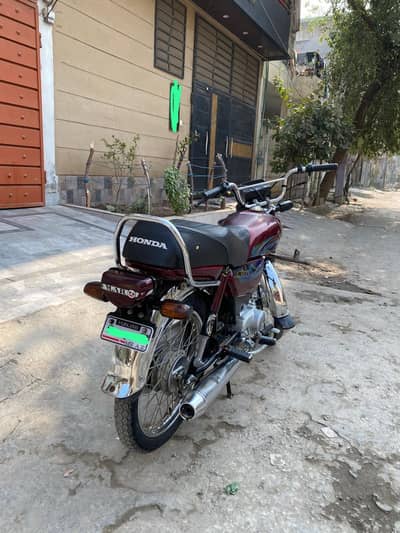 Honda CD 70 2024 Model | First Owner | Genuine | Lahore Registered