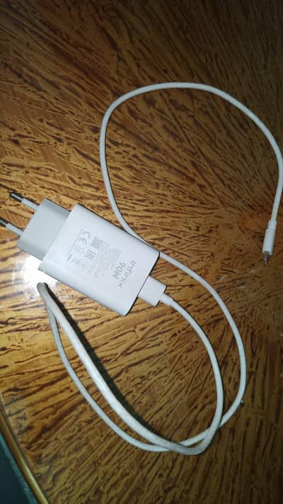 Infinix mobile charger 90wat  brand new 03117244882only wattsap no cal