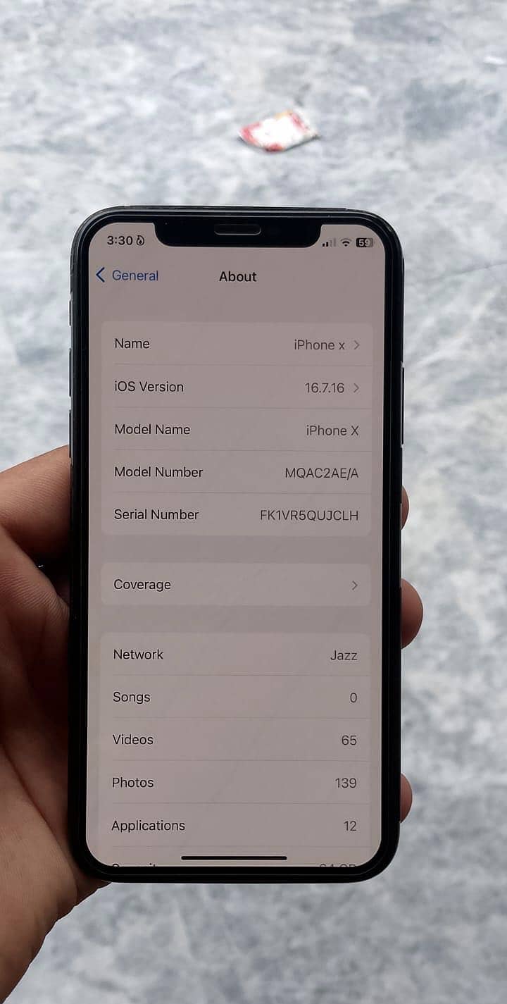 Apple iPhone X 6
