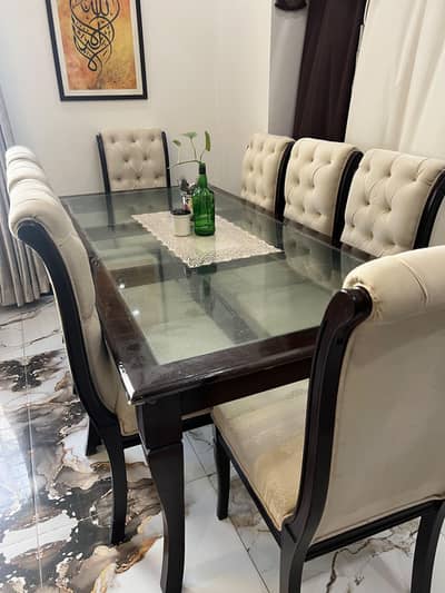 Dining Table Set (8 Chairs)