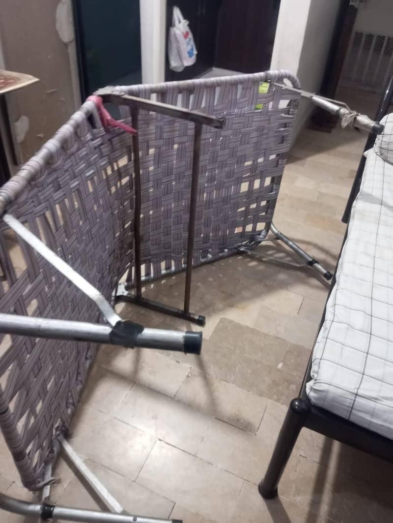 Foldable Iron Bed 2