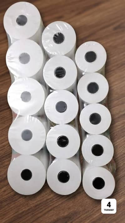 China Improted Thermal Paper Rolls | Wholesale Rates | 80m, 60m,  40m