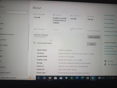 HP ELITE BOOK 840 G5