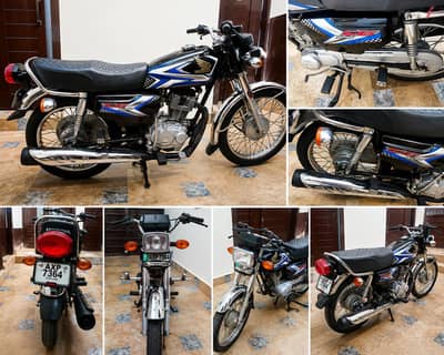 Honda CG 125 2024/2025 Model Good Condition Low Mileage