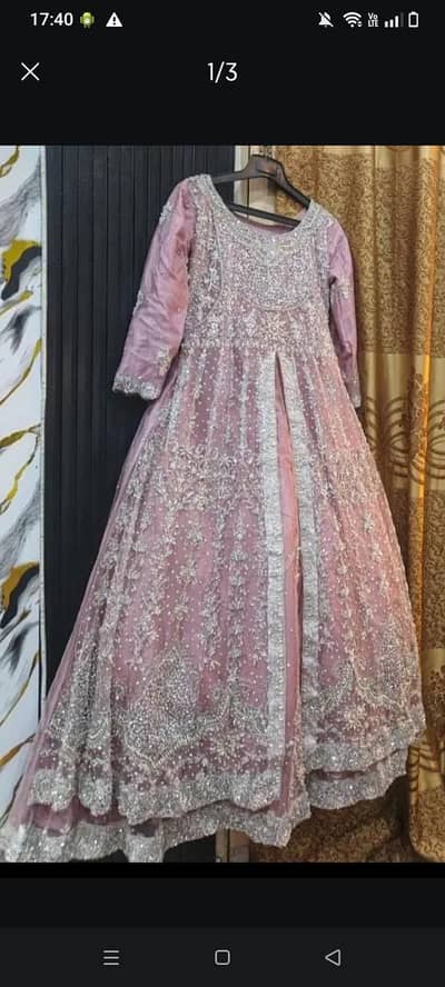 Bridal walima dress