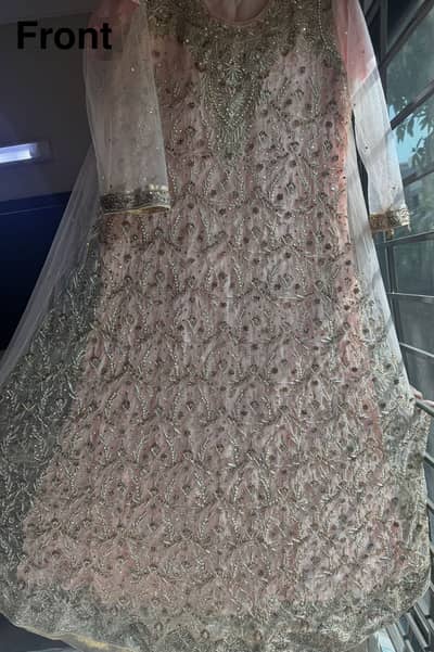 Cut daana,moti and heavy karhai Long Maxi (3PC)