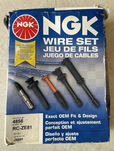 Mazda RX8 NGK Plug Wires