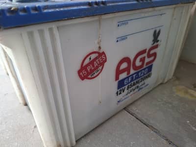 AGS 15 PLATE BATTERIES.