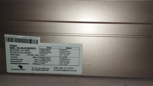 1.5 Ton Haire HJ Puri AC for Sale