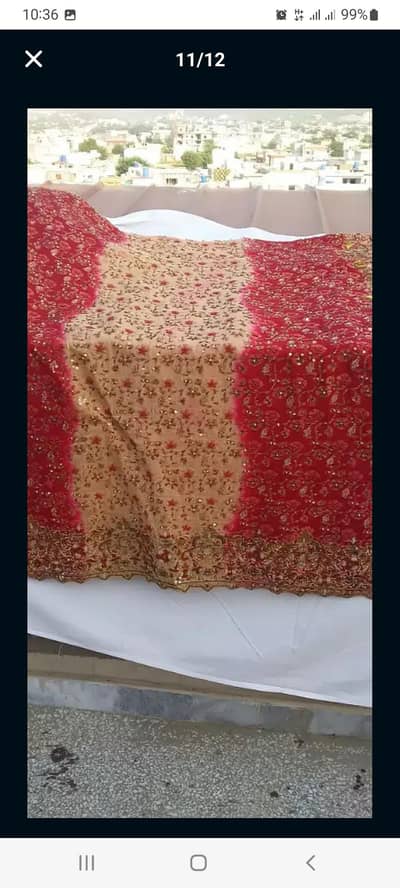2 bridal lehanga excellent condation onely one day use