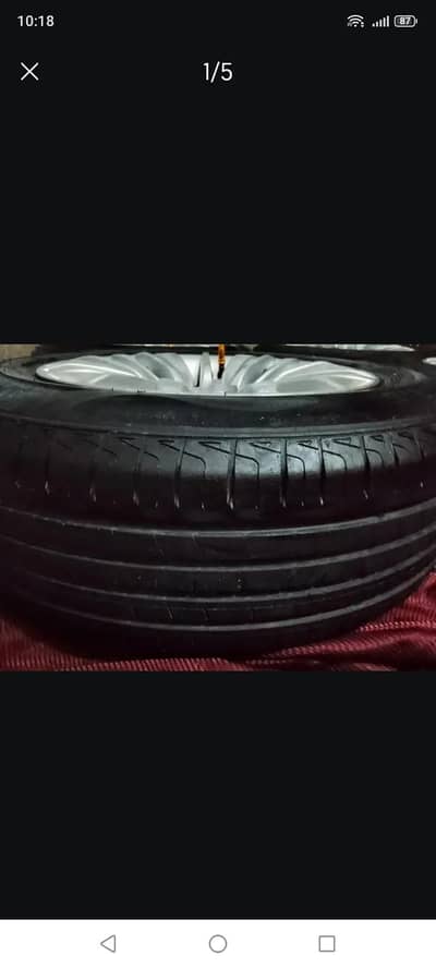 4rim 4tyre total 8 pice  03146814690 195/65r15
