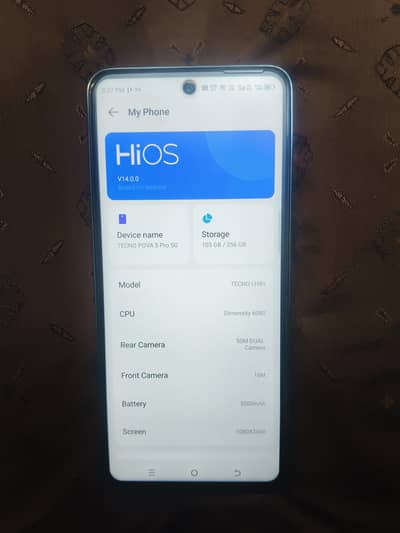 Tecno Pova 5 Pro 5G 16/256 Urgent Sell