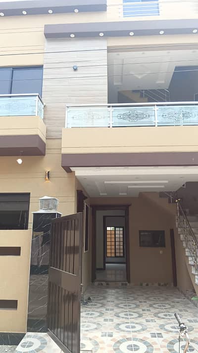 5 Marla Brand New Spanish House Front Elevation Is Up For Sale
