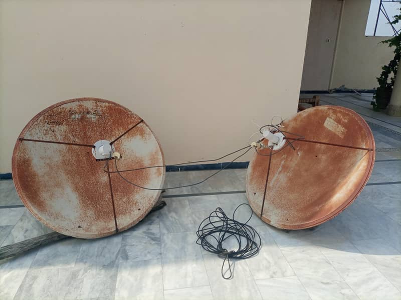 complete satellite dish system 1